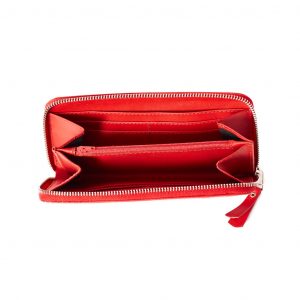 billetera siena rojo interior