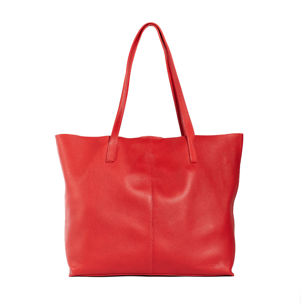 cartera lorenza rojo frontal